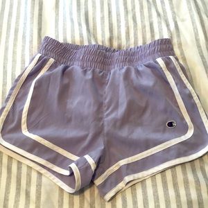 Girls champion athletic shorts. Size medium.